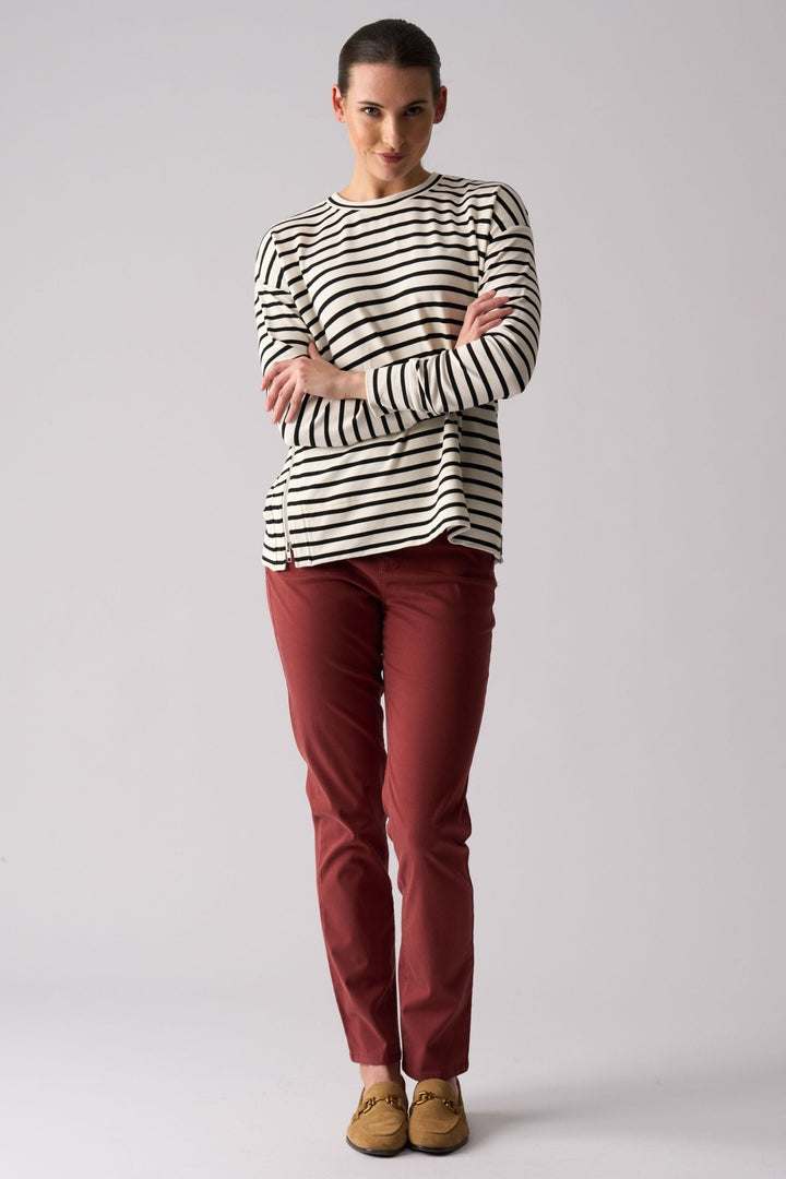 FOIL JUMPER SMOOTH TALKER SWEATER - FO8442