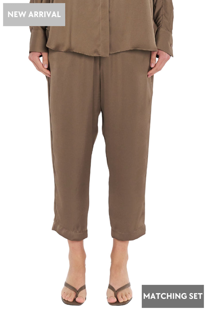 MELA PURDIE PANTS 8 / SEPIA SOFT CAPRI - F6191615