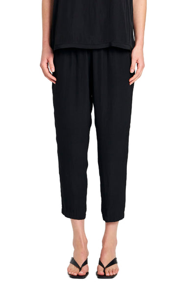 SOFT CAPRI - F671615 6 / BLACK PANTS