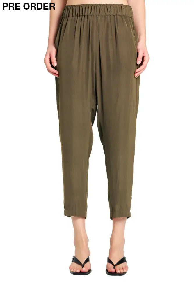 SOFT CAPRI - F671615 8 / FOSSIL PANTS