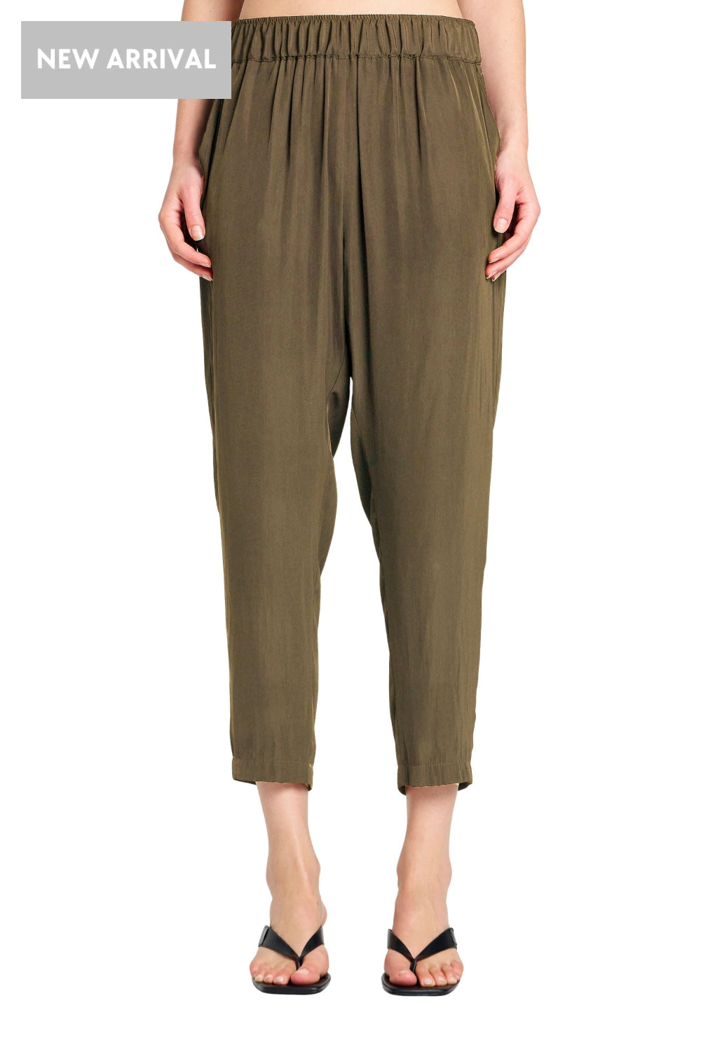 SOFT CAPRI - F671615 8 / FOSSIL PANTS