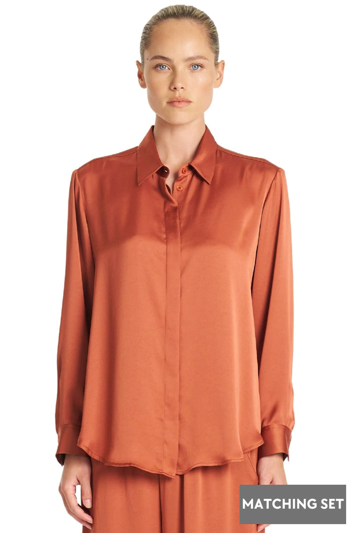 MELA PURDIE SHIRT COPPER / 8 SOFT SHIRT - F6192822