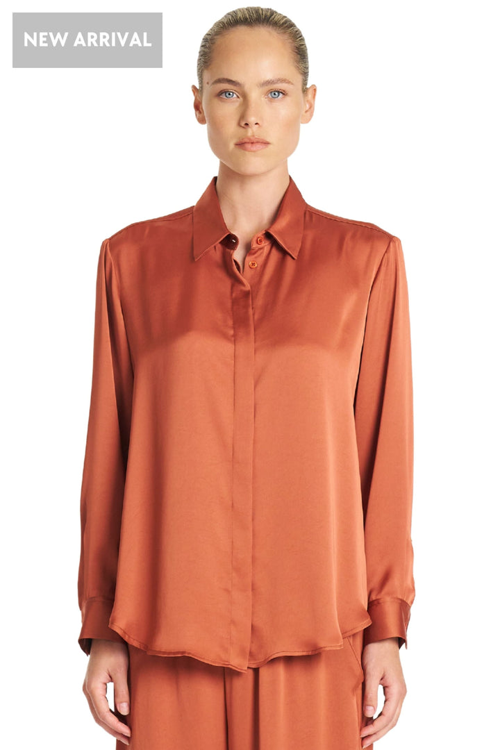 SOFT SHIRT - F6192822 - COPPER / 8 - SHIRT