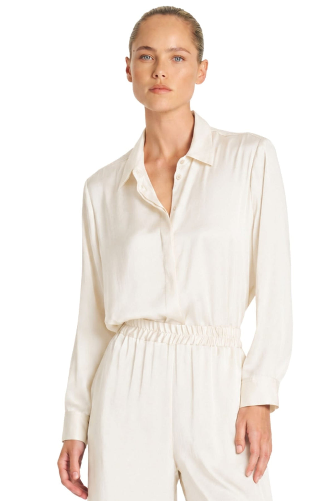 MELA PURDIE SHIRT IVORY / 8 SOFT SHIRT - F6192822
