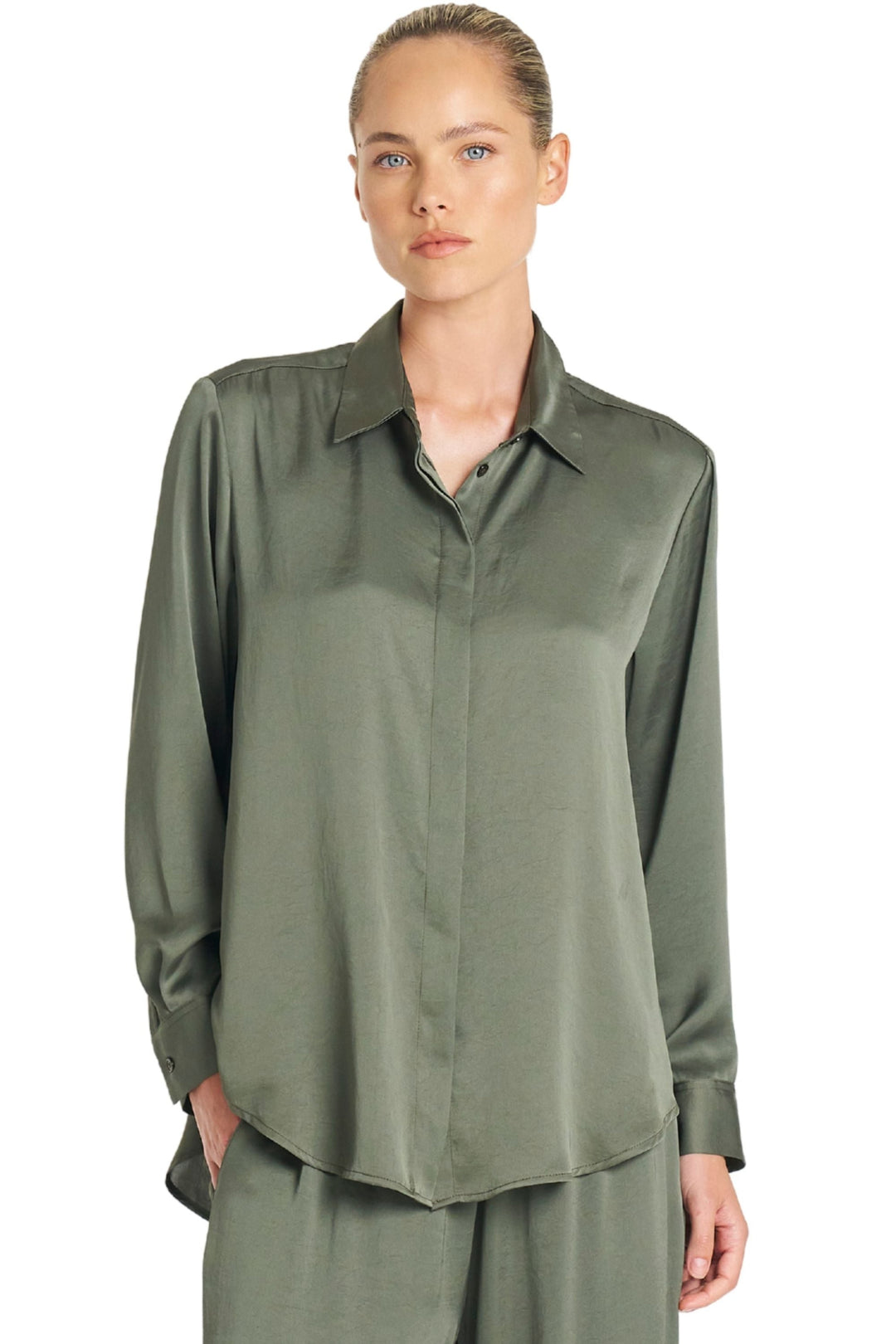 SOFT SHIRT - F6192822 - SAGE / 8 - SHIRT