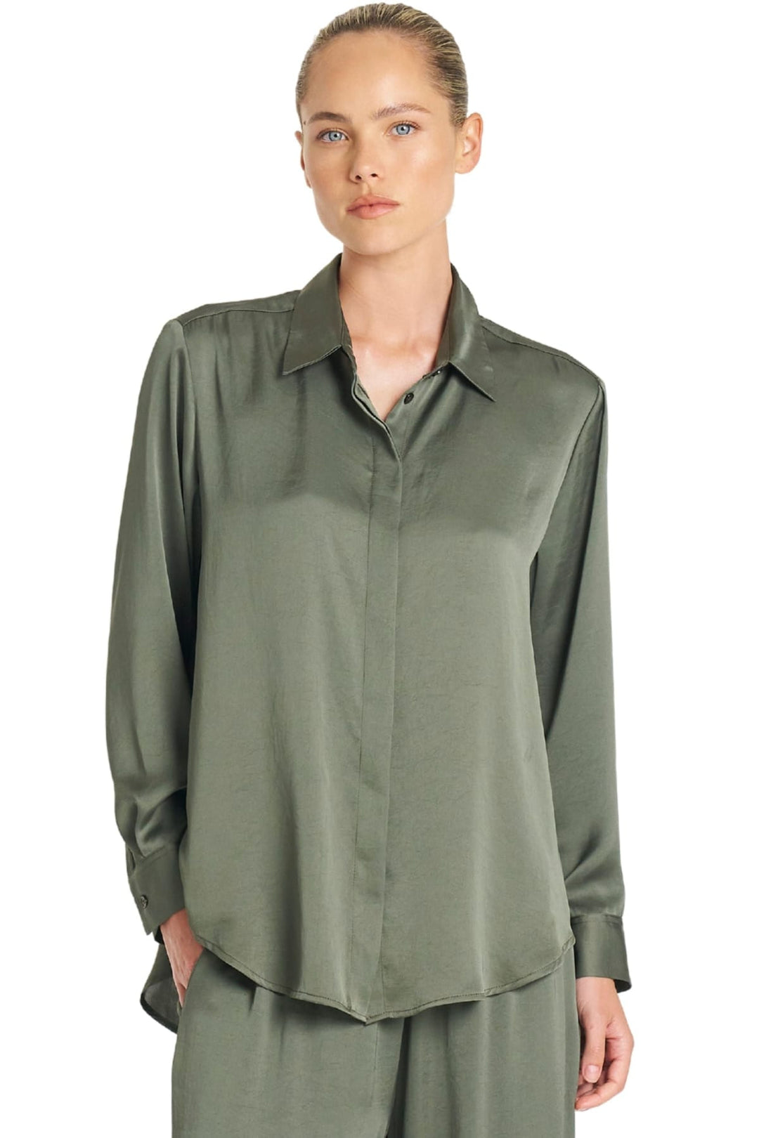 MELA PURDIE SHIRT SAGE / 8 SOFT SHIRT - F6192822