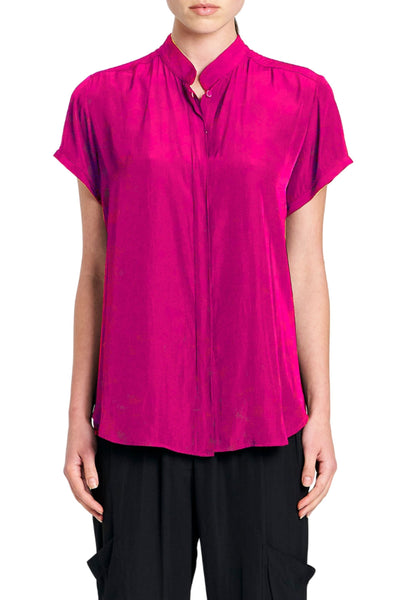 SOFT STAND SHIRT - F678629 8 / MAGENTA SHIRT