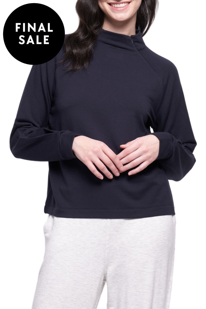 FOIL JUMPER XS / TRUE-NAVY SOFTWARE UPGRADE SWEATER - FO8017