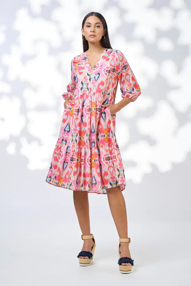 SOLANA DRESS - LS3120 DRESS