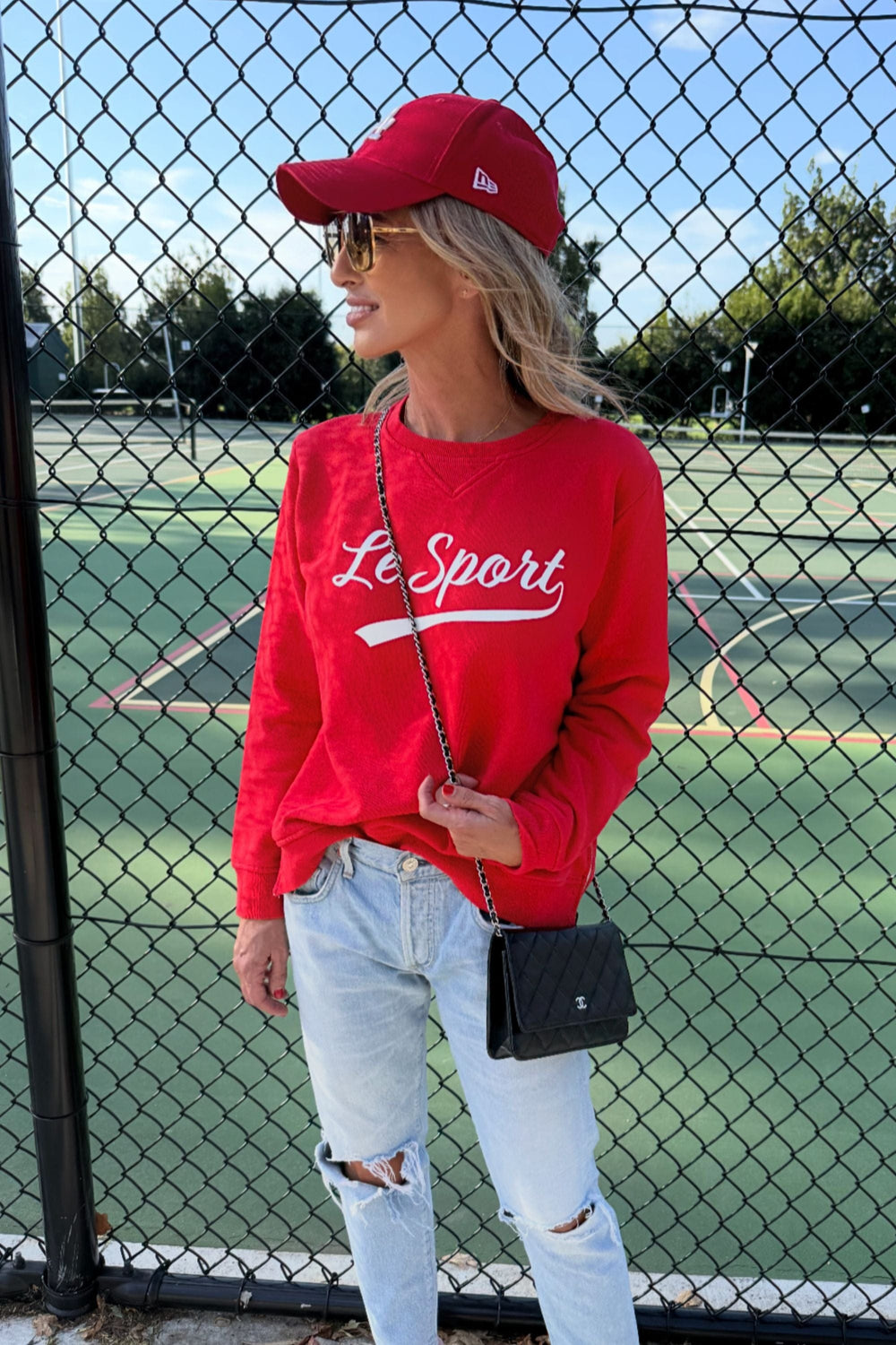 SOPHIE MORAN TRACK TOP LE SPORT SWEATER