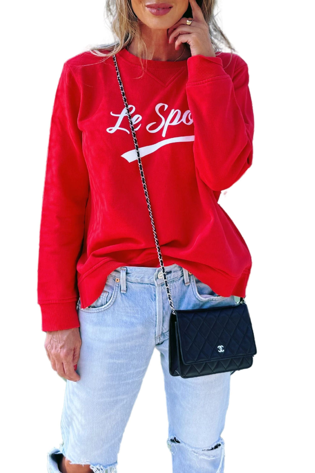 SOPHIE MORAN TRACK TOP LE SPORT SWEATER