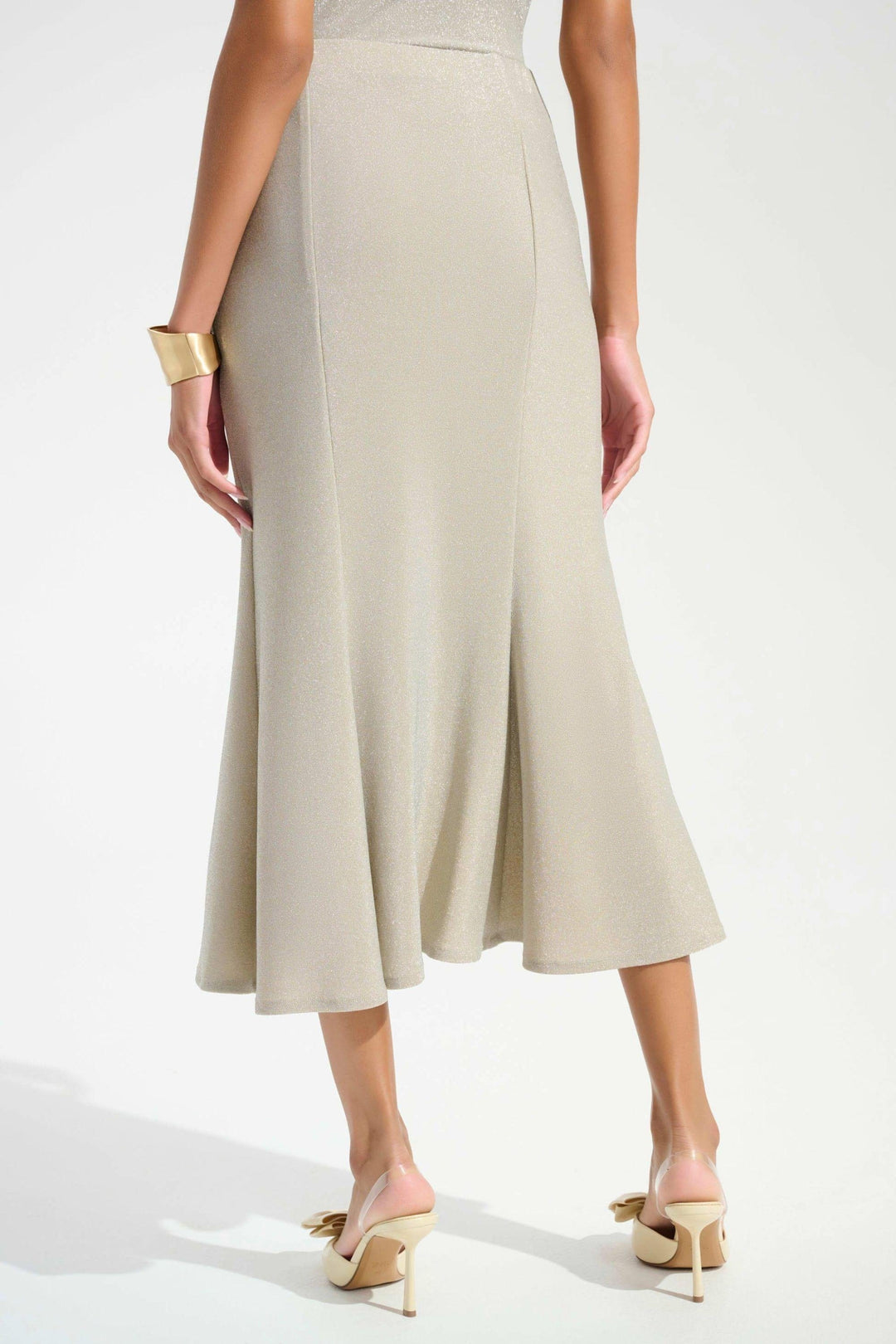 JOSEPH RIBKOFF SKIRT SPARKLE KNIT TRUMPET SKIRT - 261748JR