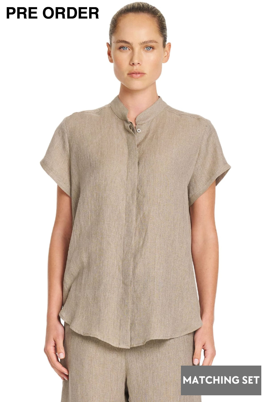 MELA PURDIE SHIRT 8 / STUCCO STAND SHIRT - F4188629