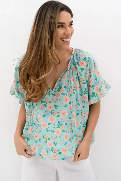 STARDUST BLOOM BLOUSE - HS23219 BLOUSE