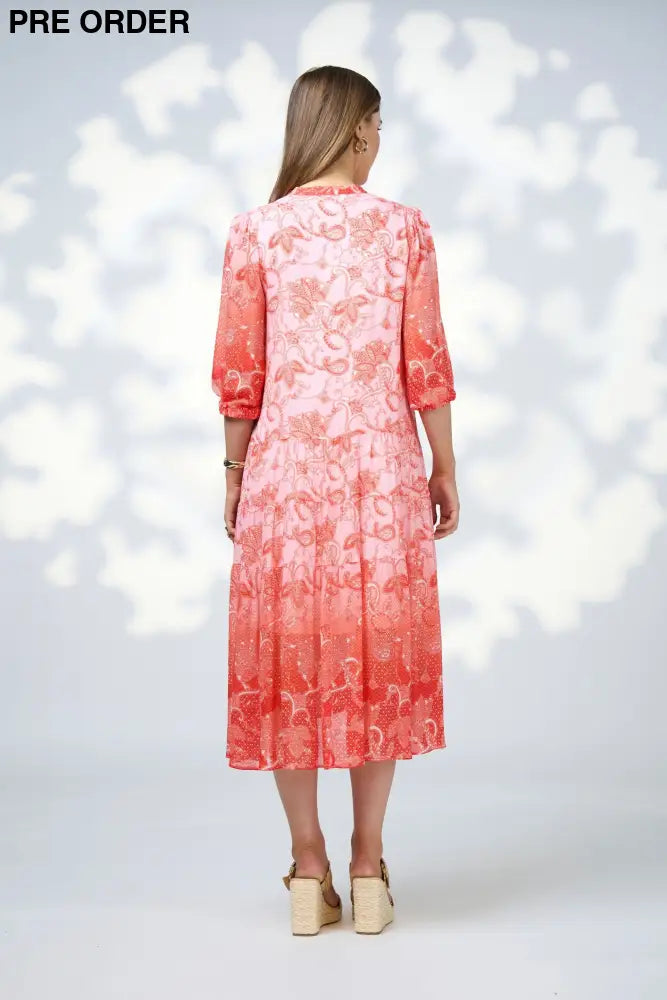 STEVIE MIDI DRESS LS3054 DRESS