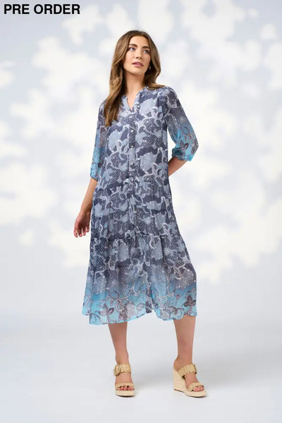 STEVIE MIDI DRESS LS3054 DRESS