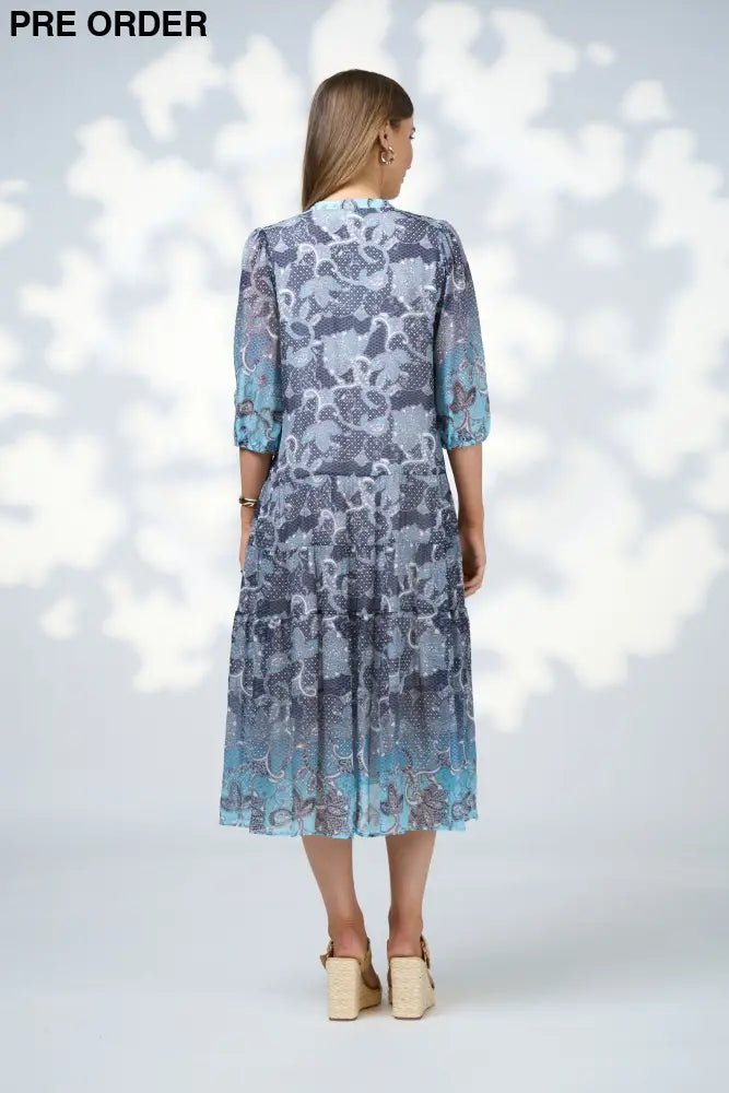 STEVIE MIDI DRESS LS3054 DRESS