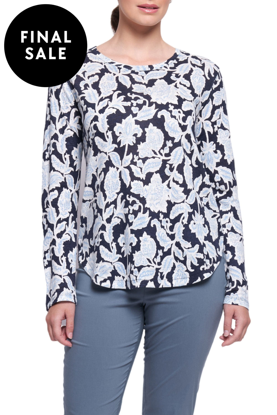 FOIL TOP XS / FLOWER STIR IT UP TOP - FO8024