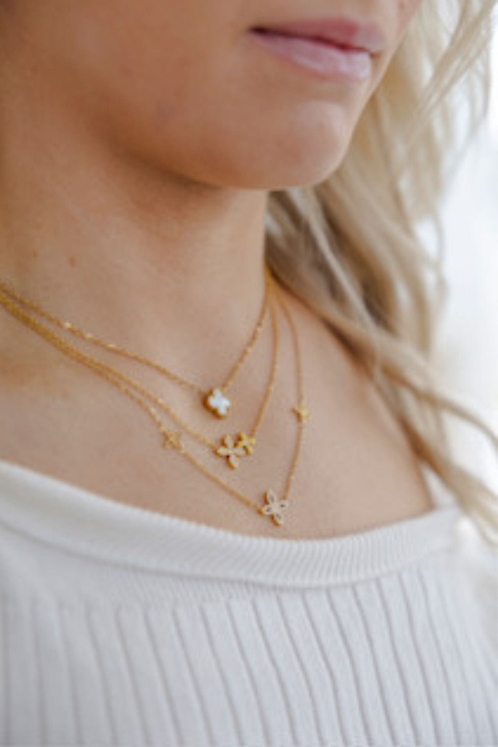 SUSAN ROSE JEWELLERY CLOVER NECKLACE - SSN170