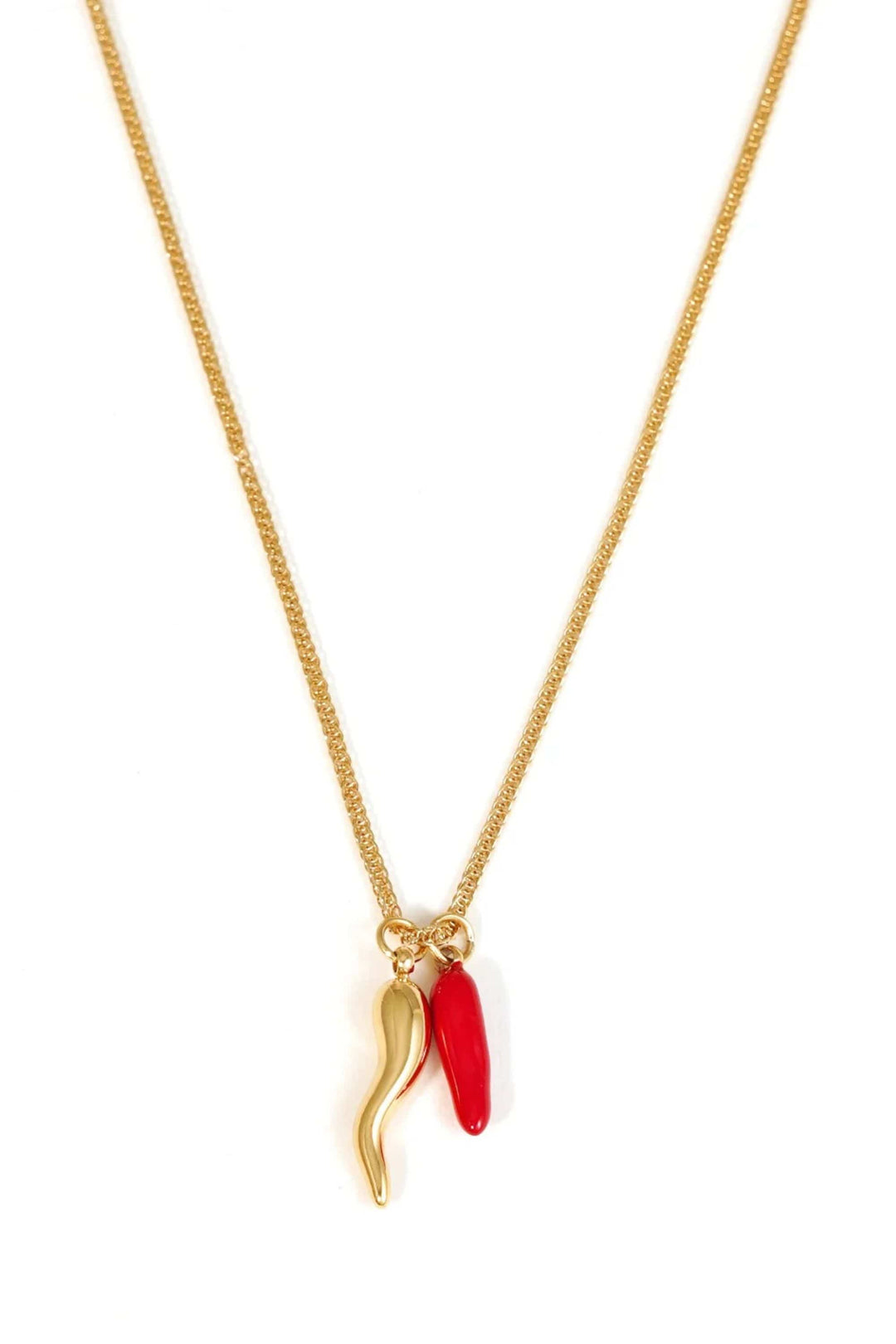 SUSAN ROSE JEWELLERY GOLD CHILLI NECKLACE - SSN413