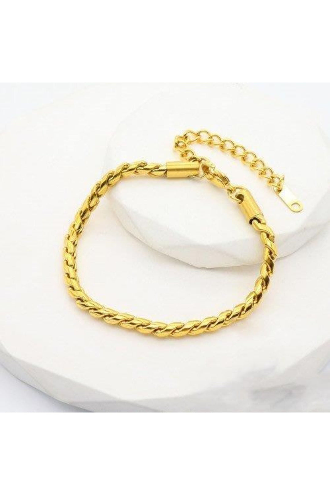 SUSAN ROSE JEWELLERY GOLD ROPE BRACELET - SSB311