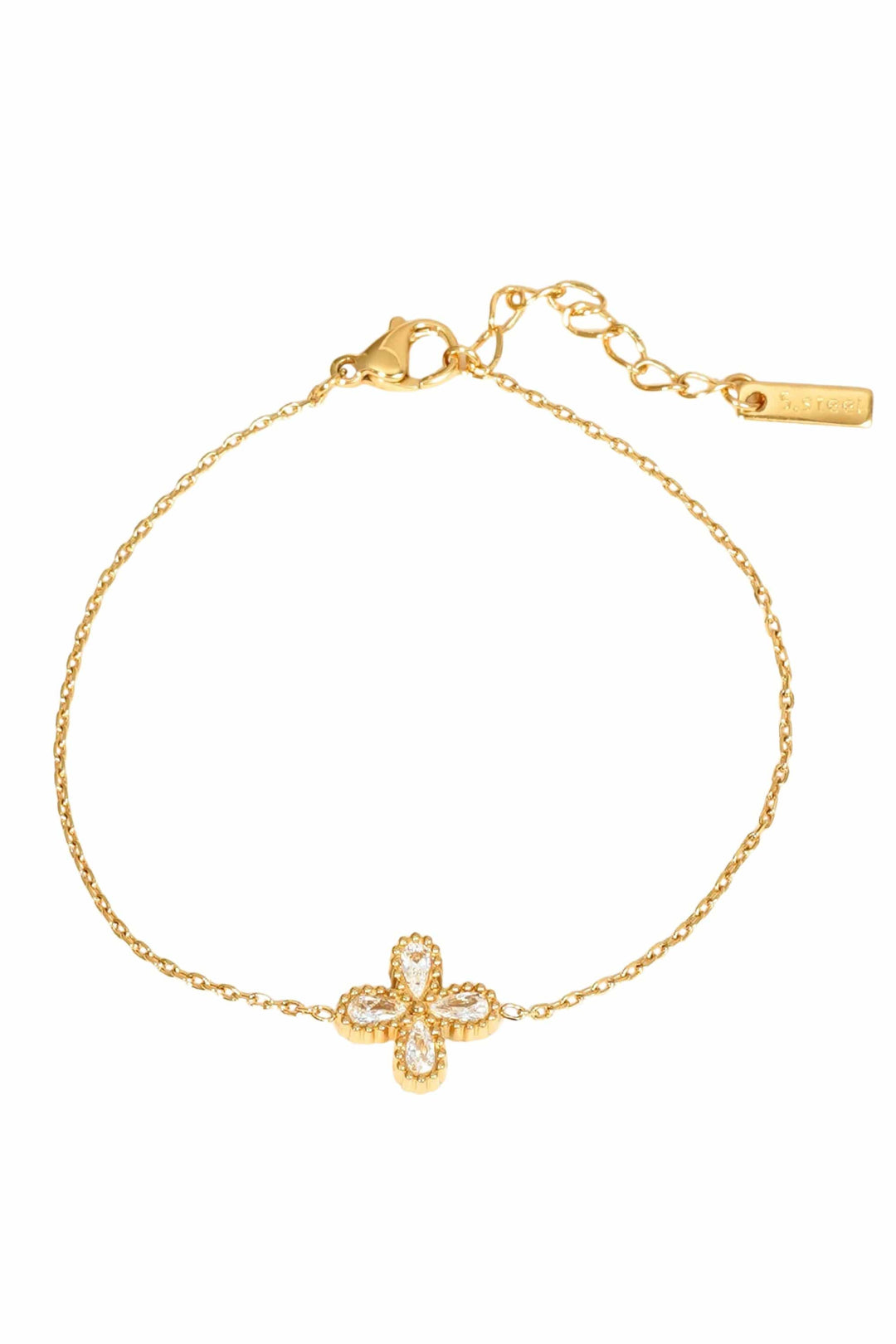 SUSAN ROSE JEWELLERY GOLD VIOLET BRACELET - SSB461