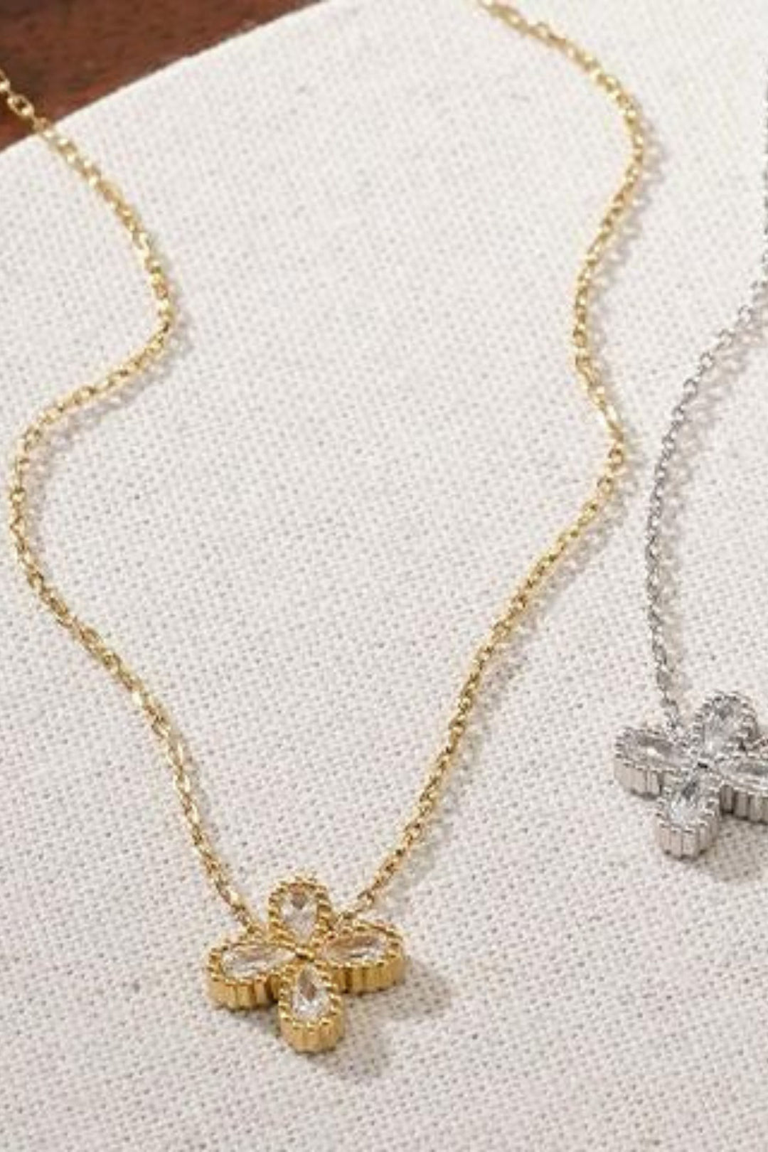 SUSAN ROSE JEWELLERY GOLD VIOLET NECKLACE - SSN412