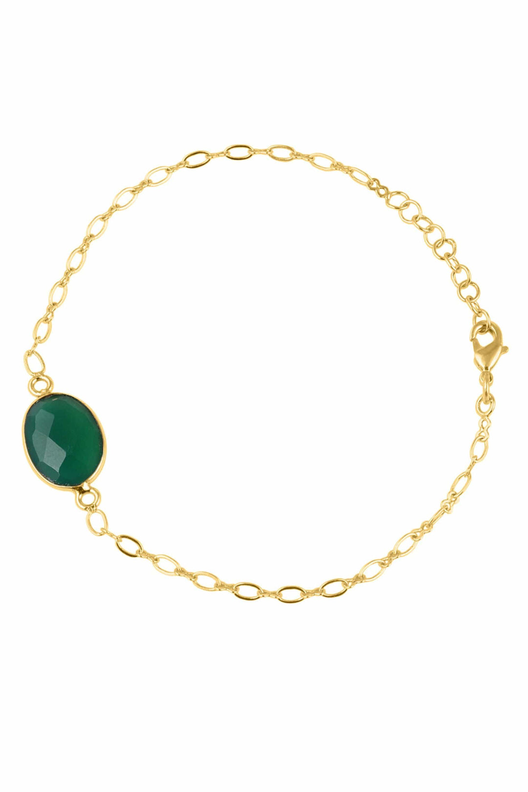 SUSAN ROSE JEWELLERY GREEN SPRITUAL COMPASS BRACELET - B1151