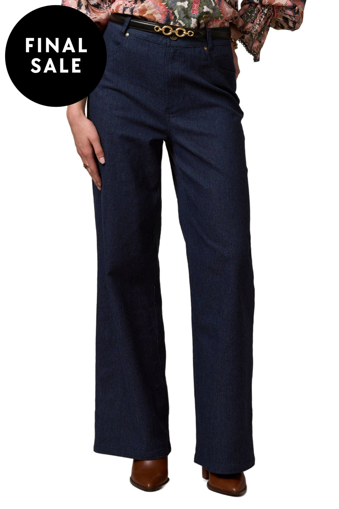 LOOBIES STORY PANTS 8 / DENIM SUTTON PANT - LS2969PL