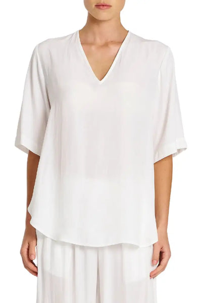 SWISH PLAZA TOP - F678839 8 / WHITE TOP
