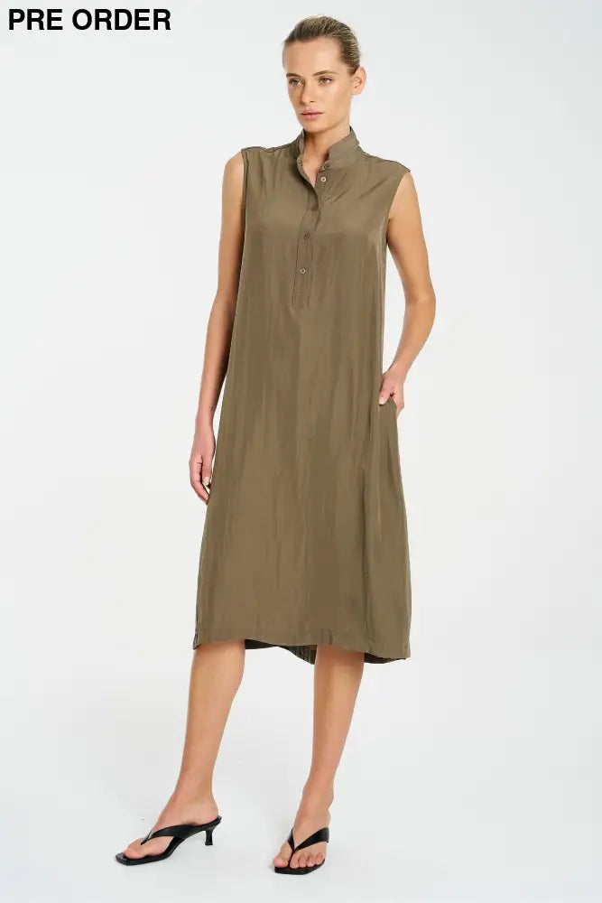 TAB SLIDE DRESS - F673027 DRESS