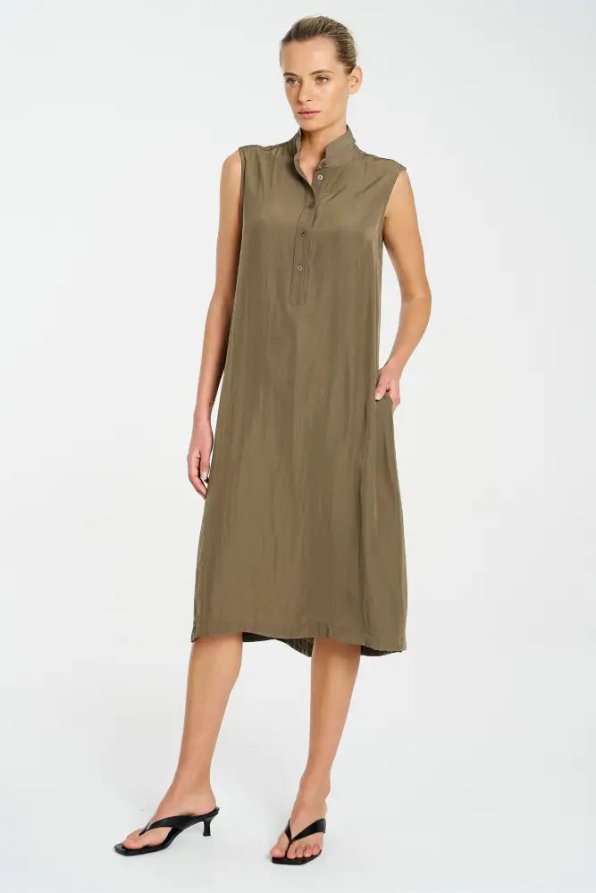 TAB SLIDE DRESS - F673027 DRESS