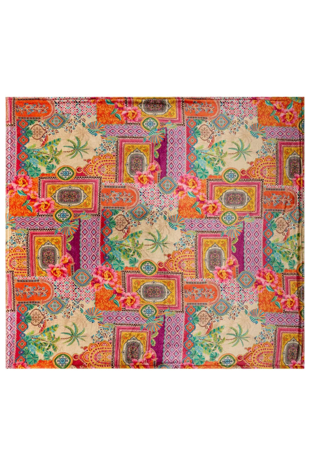TAMI COSY BLANKET - H13426-4 - MULTI - GIFTWARE