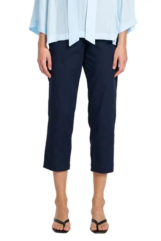 TAPERED FLAT PANT - F4161831 8 / INDIGO PANTS