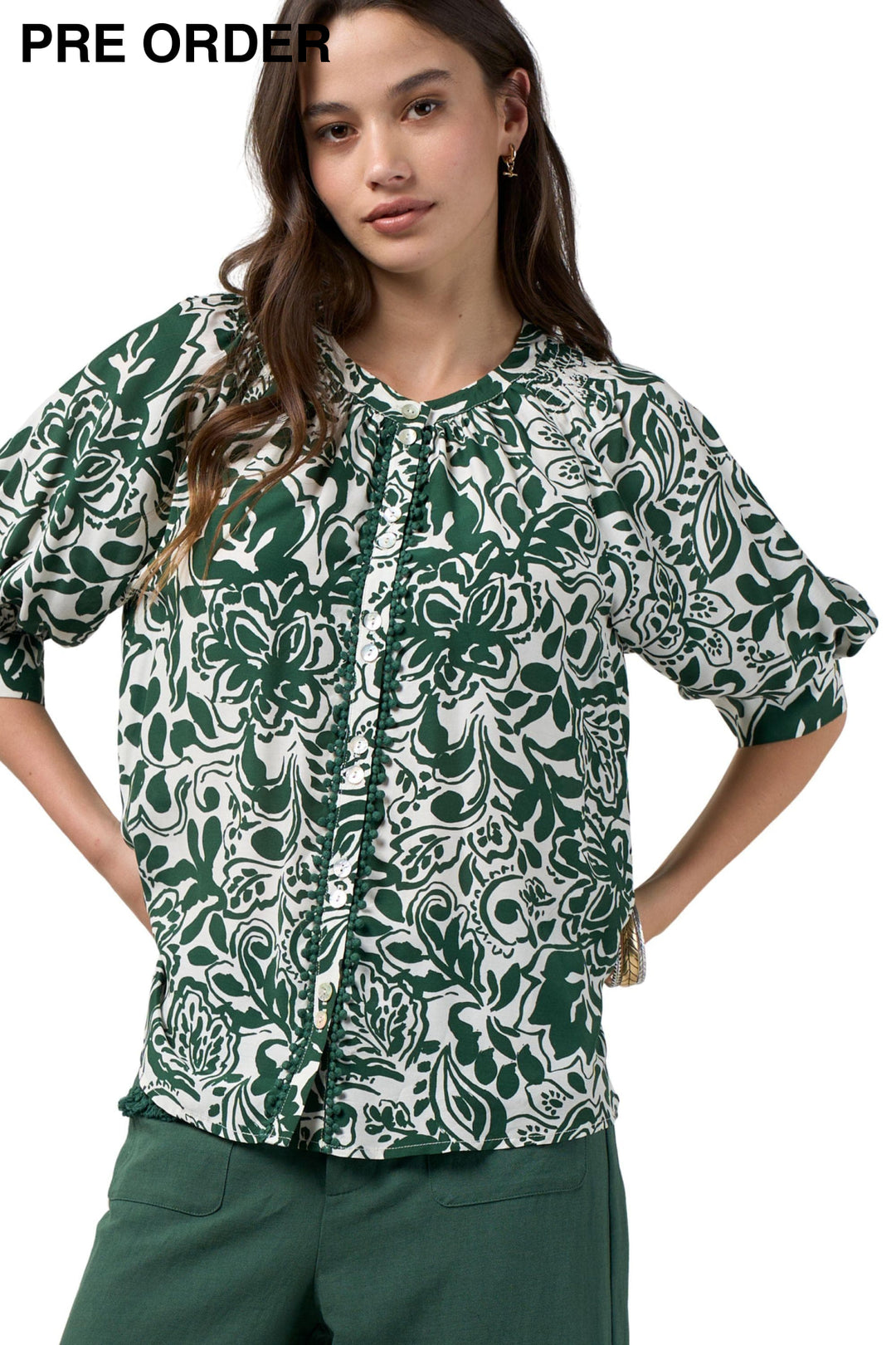 LOOBIES STORY TOP TEARDROP TOP - LS3369T