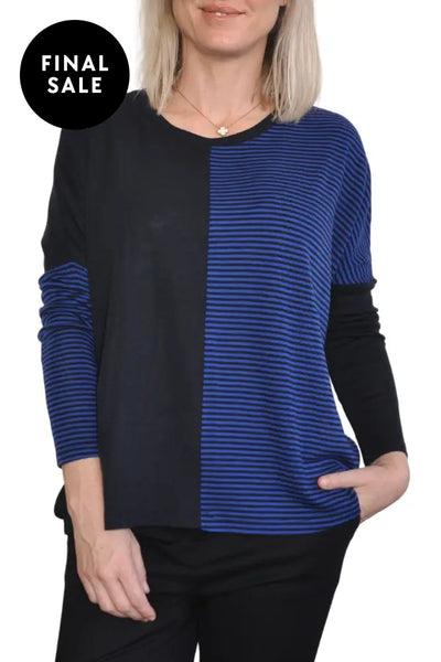 THE OTHERWISE TOP - FO7657 XS / NAVY TOP