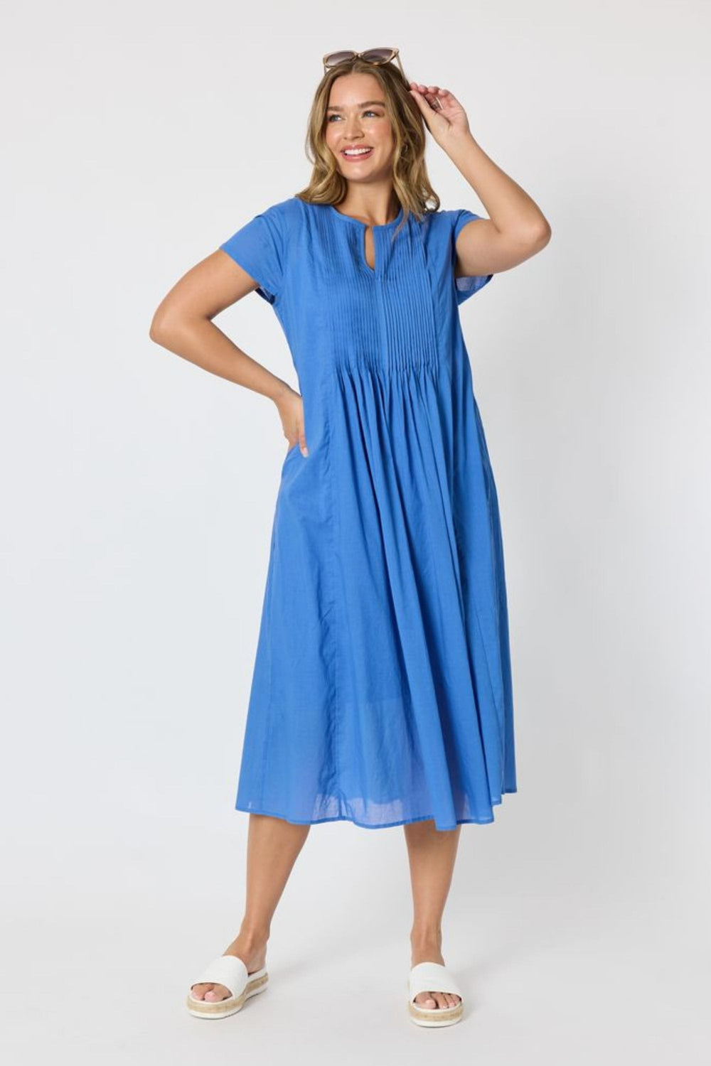THREADZ DRESS ACACIA COTTON DRESS - 49587T