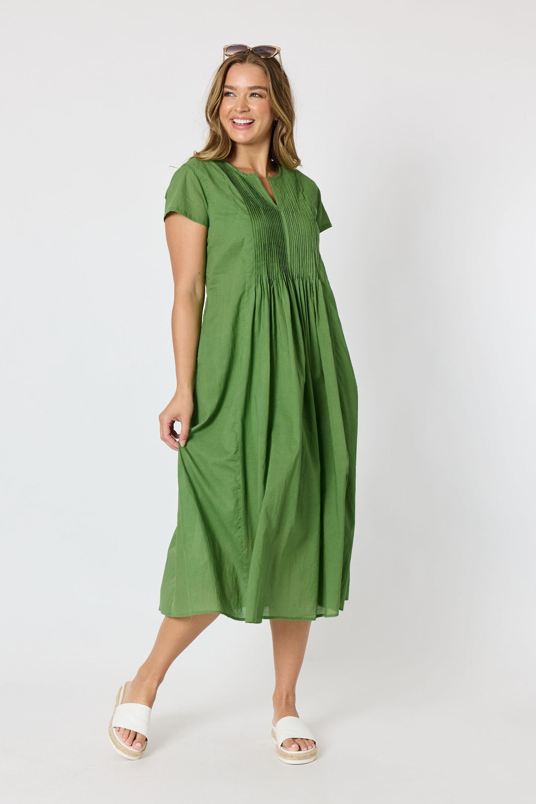 THREADZ DRESS ACACIA COTTON DRESS - 49587T