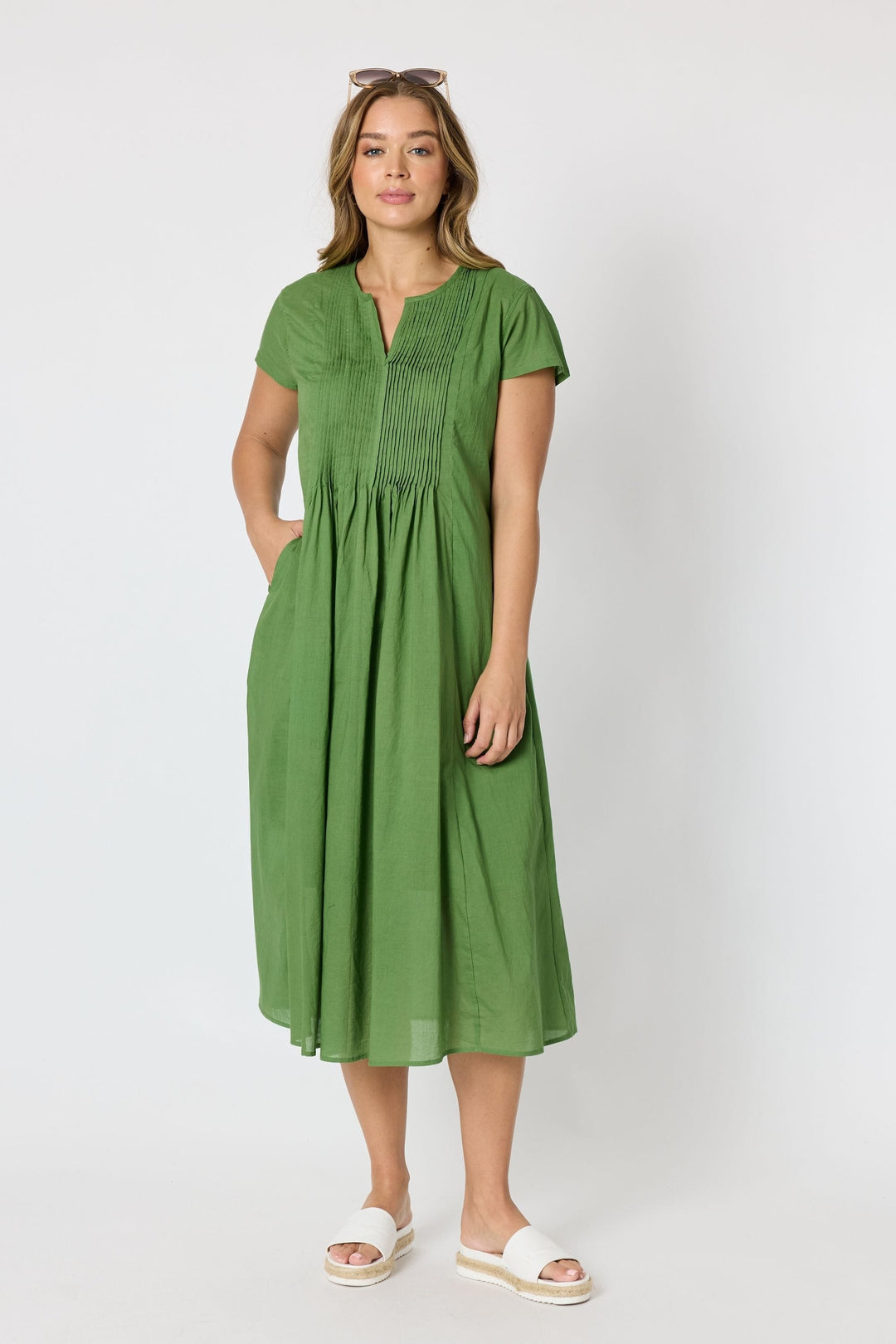 THREADZ DRESS ACACIA COTTON DRESS - 49587T