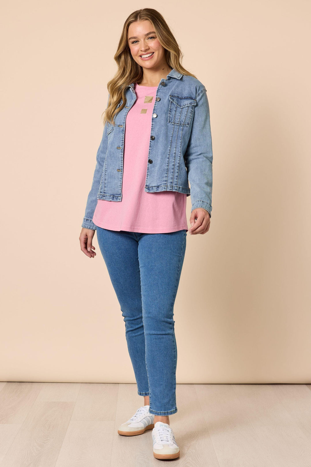 THREADZ JACKET RETRO DENIM JACKET - 46576T