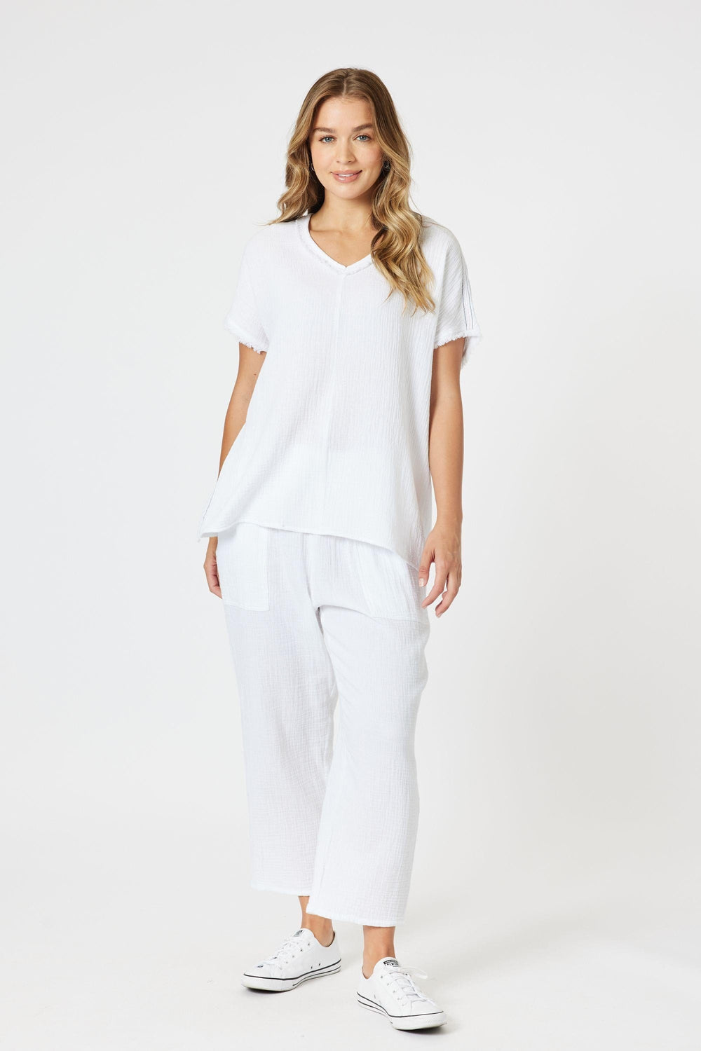 THREADZ PANTS BYRON COTTON 7/8 PANT - 45977T