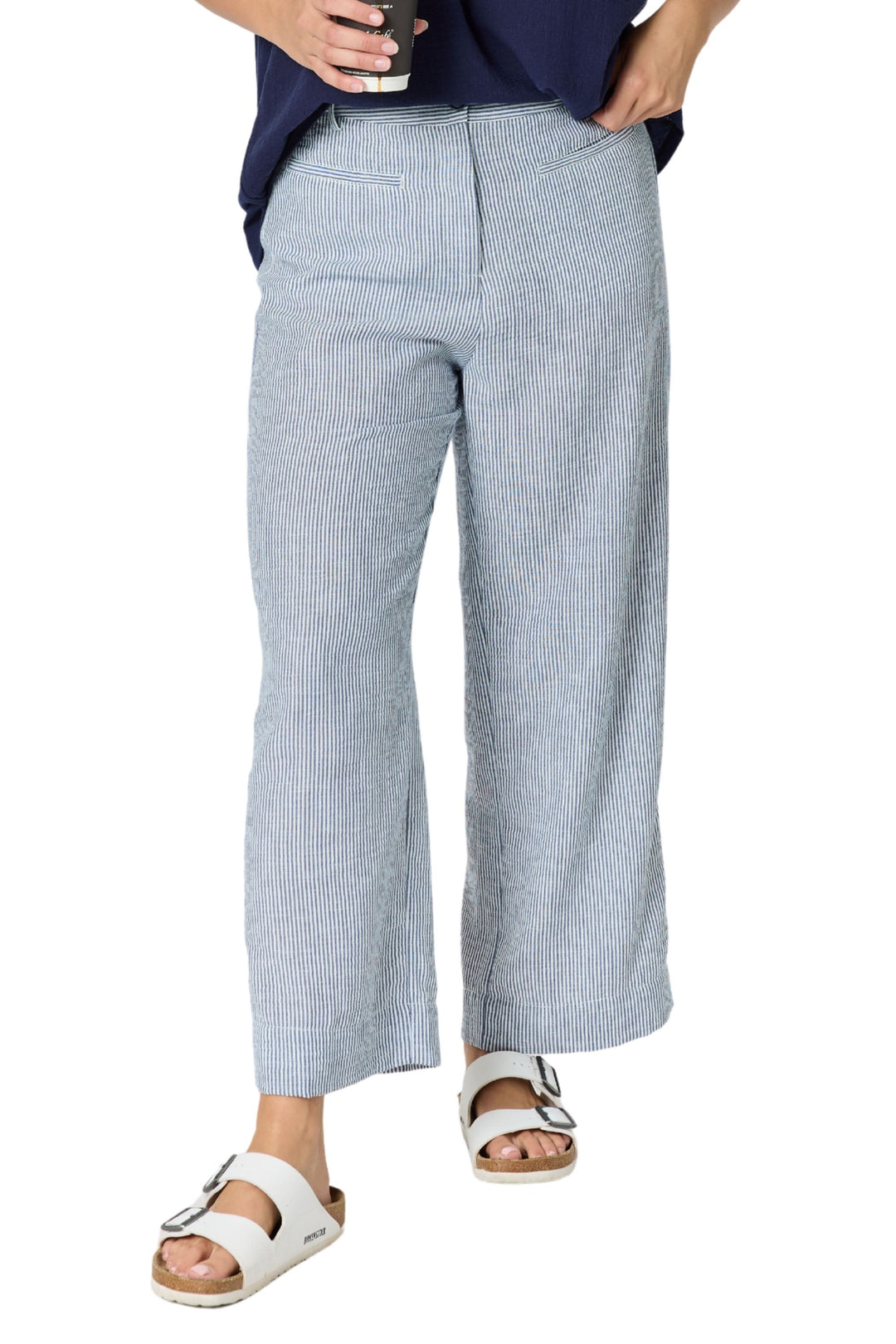 THREADZ PANTS CITY STRIPE PANT - 49790T