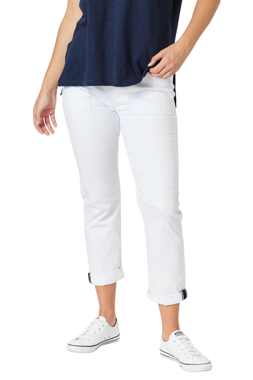 THREADZ PANTS WHITE / XS ISABELLA PANT - 48121T