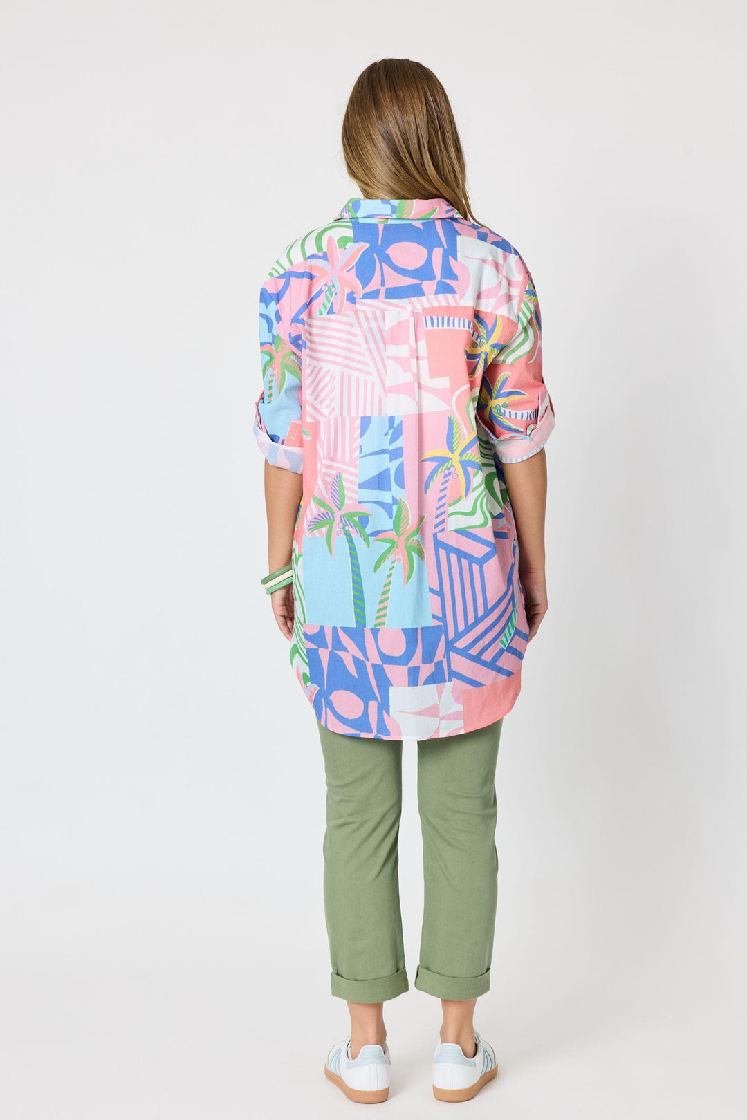 THREADZ SHIRT URBAN JUNGLE PRINT SHIRT - 50265T