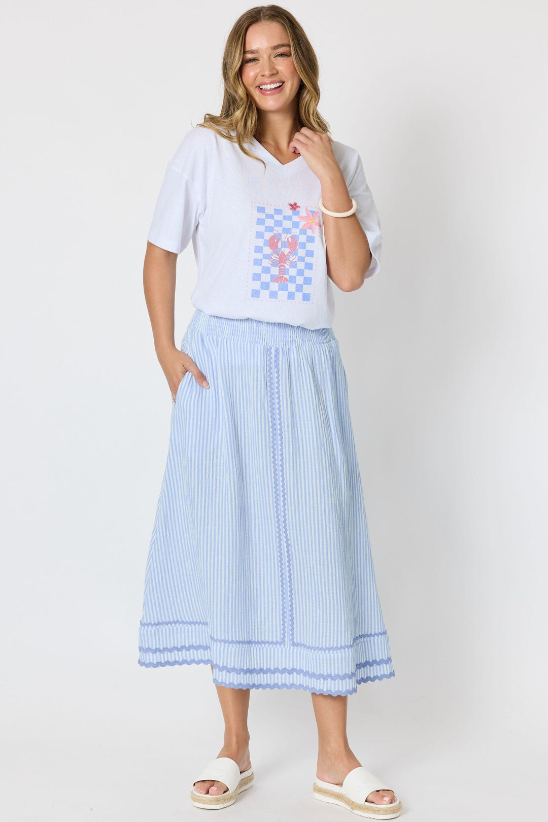 THREADZ SKIRT SURFSIDE SKIRT - 49490T