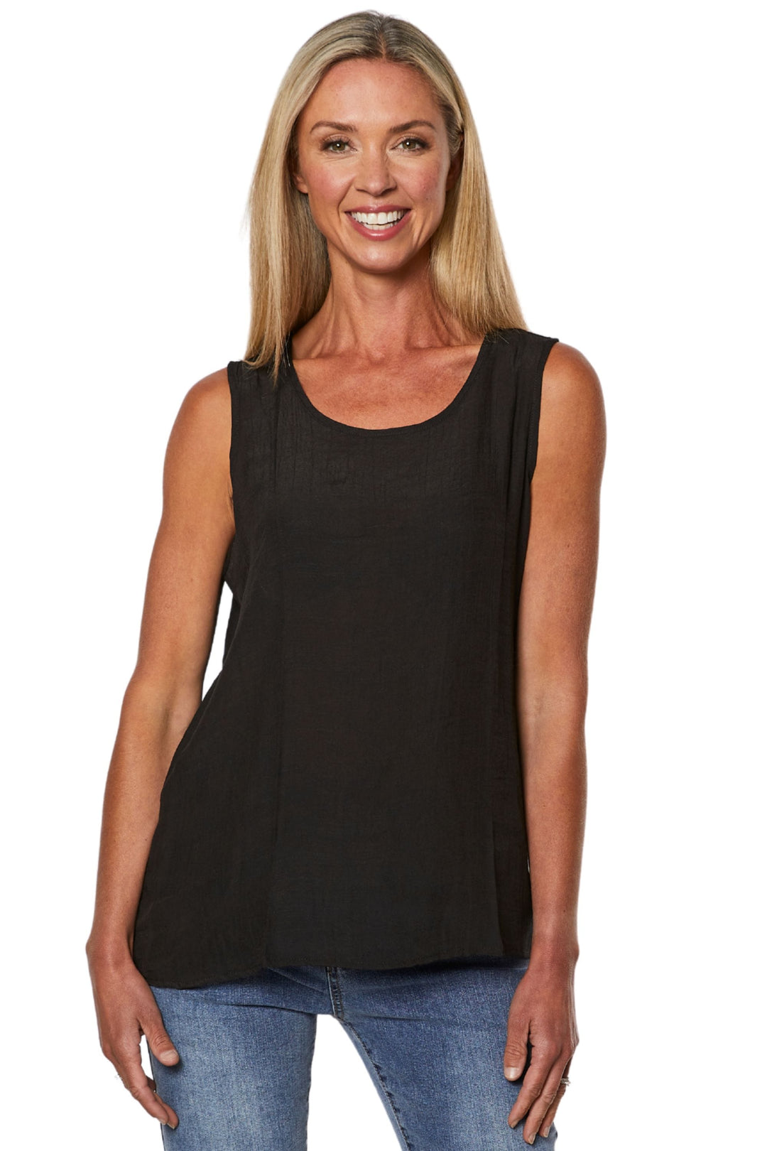 THREADZ TOP BLACK / XS BASIC CAMI - 37910