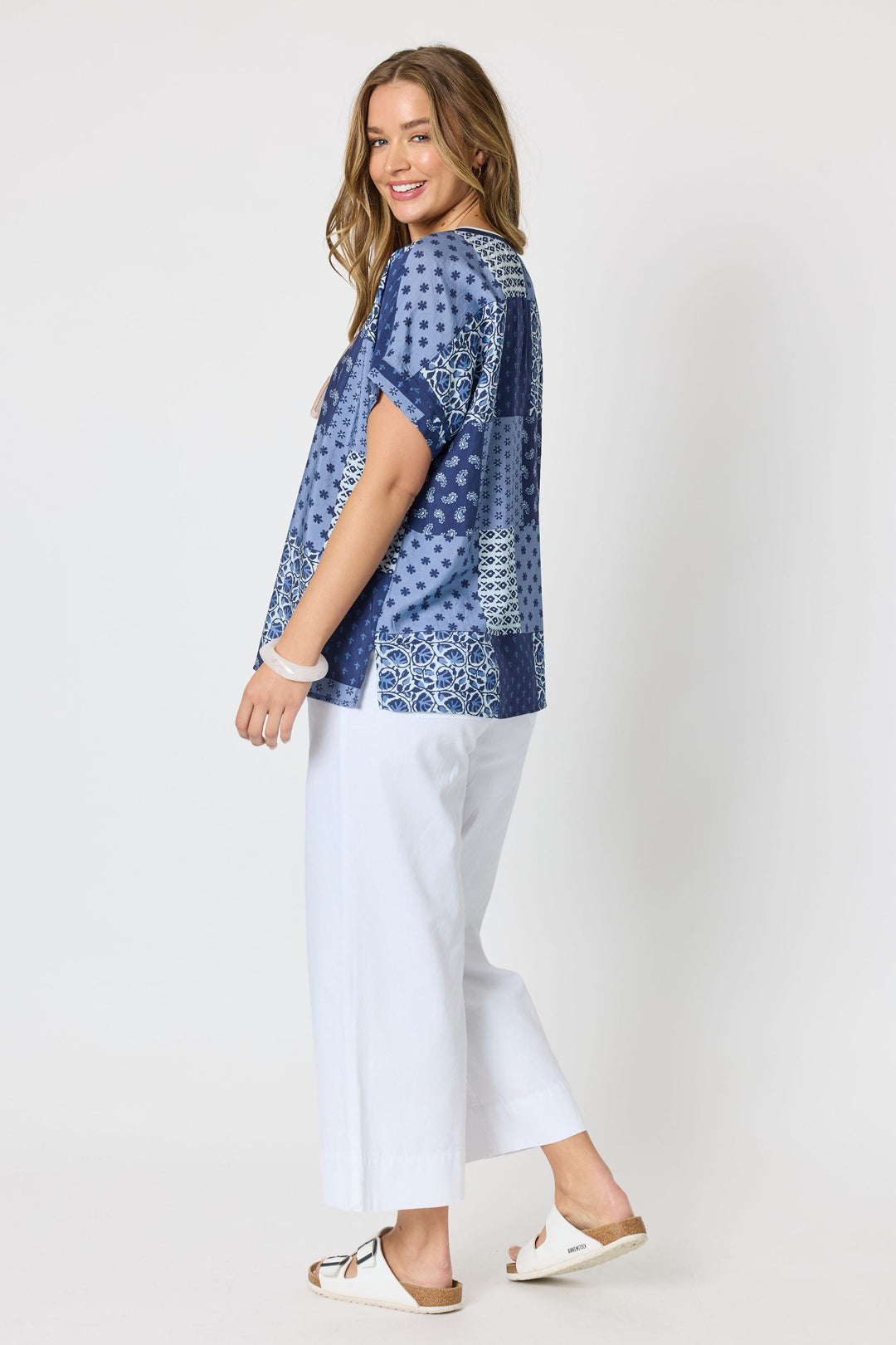 THREADZ TOP COSTA MESA PRINT TOP - 49765T