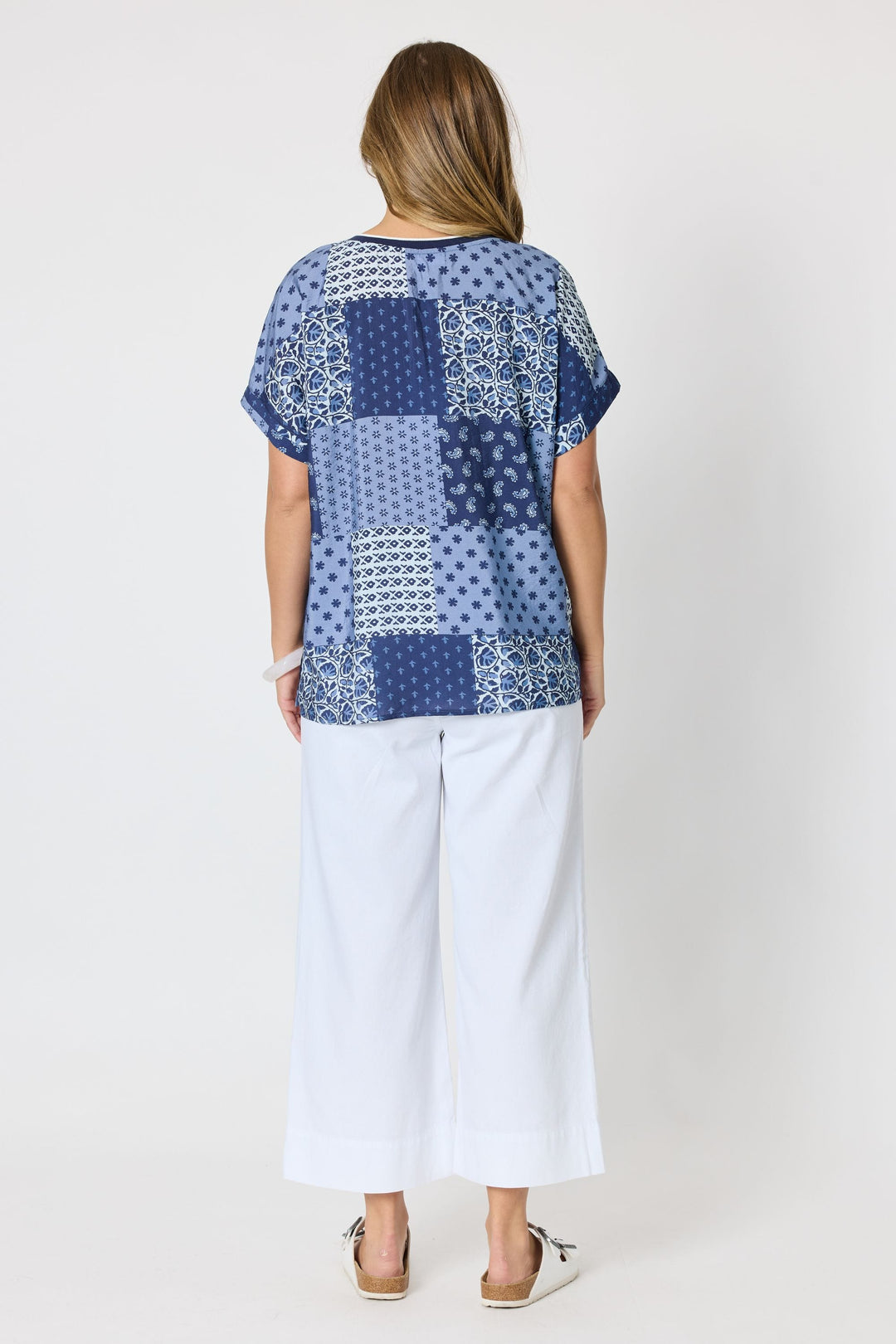 THREADZ TOP COSTA MESA PRINT TOP - 49765T