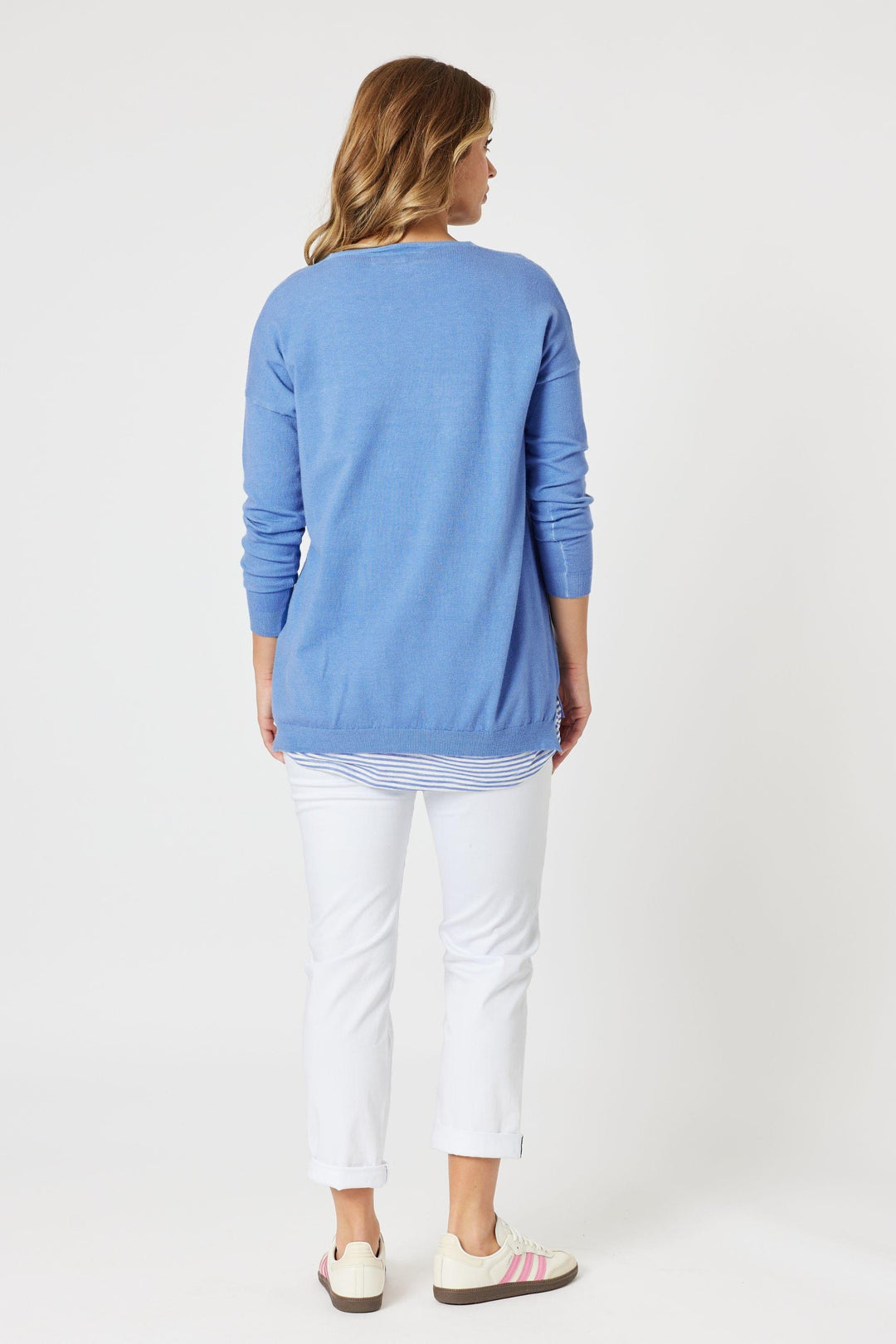 THREADZ TOP ISABELLA KNIT W/CAMI - 47690T