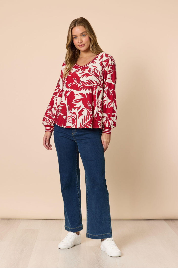 THREADZ TOP MOULIN ROUGE TOP - 49166T